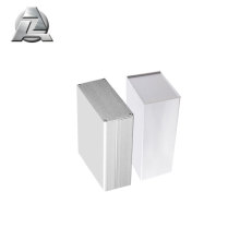 69x24 weiß silber gebürstetes Aluminiumgehäuse für Extrusionsgehäuse